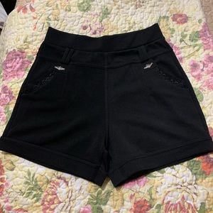 Black shorts